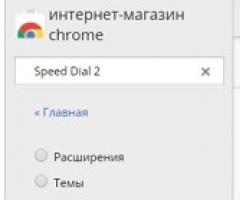 Экспресс панель для браузера Гугл Хром (Google Chrome)